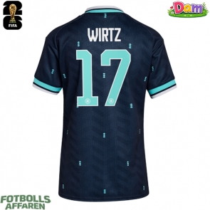 Tyskland Florian Wirtz #17 Bortatröja Kvinnor VM 2026 Kortärmad